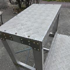 取引中【値下げ】アルミ3段踏台