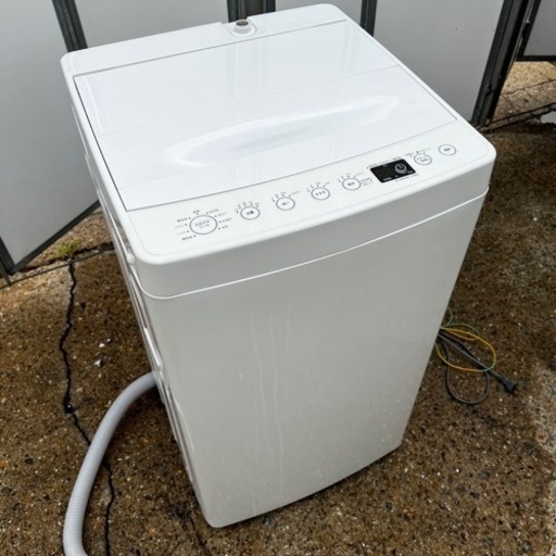 #6395 タグレーベル バイ アマダナ 全自動洗濯機 AT-WM45B