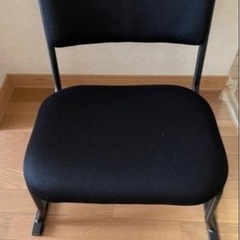 【美品】DCM 積み重ねができるチェア 座椅子 DCM-FZ032 