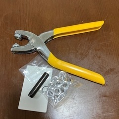 両面ハトメパンチ ハトメ穴径8.0mm