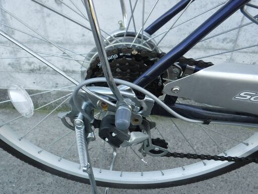 ダンロップ 6段変速  ママチャリ 中古自転車 457