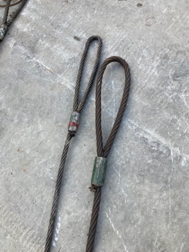 吊り上げ用　ワイヤー（1本価額）10t 吊り上げ用 ワイヤー（1本価額）10t