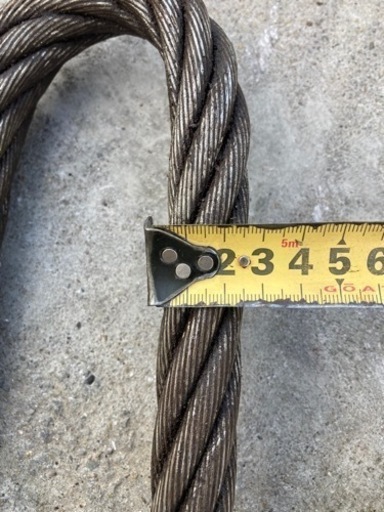 吊り上げ用 ワイヤー（1本価額）10t