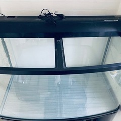 引取限定 90cm水槽セット 専用水槽台＋蛍光灯ライト ニッソーパラドーム900