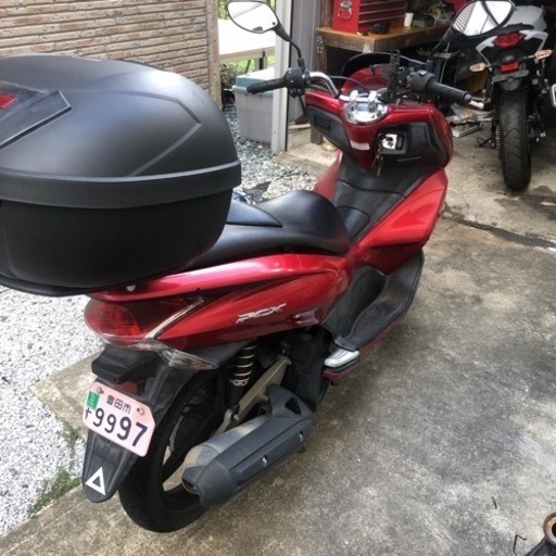 受け渡し決定　ホンダ PCX125 ワインレッド　JF28 受け渡し決定 ホンダ PCX125 ワインレッド JF28
