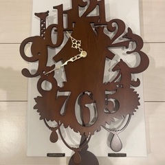 インテリア　木製　壁掛け時計