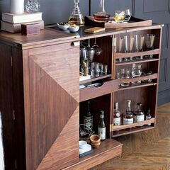 【愛品館八千代店】Crate and Barrel　バーキャビネット　Maxine Bar Cabinet