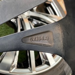 値下げ　19インチホイール　LEONIS UC 4本