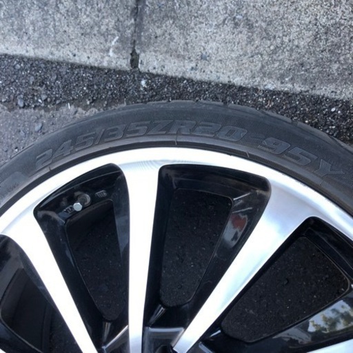 20インチアルミホイール BADX D.O.S. TURBINE II 中古 社外 アルミ