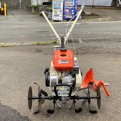 初心者向き 現物確認歓迎 初期不良対応 アフターケアも安心 整備済 培土器付　マメトラ 2馬力 耕運機 MC-8C