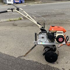 初心者向き 現物確認歓迎 初期不良対応 アフターケアも安心 整備済 培土器付　マメトラ 2馬力 耕運機 MC-8C