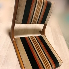 【取引中】木製の座椅子