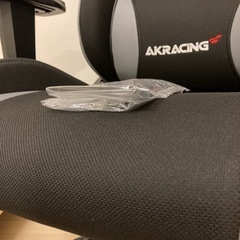 ☆美品 AKRacing WOLF GREY グレー ゲーミングチェア