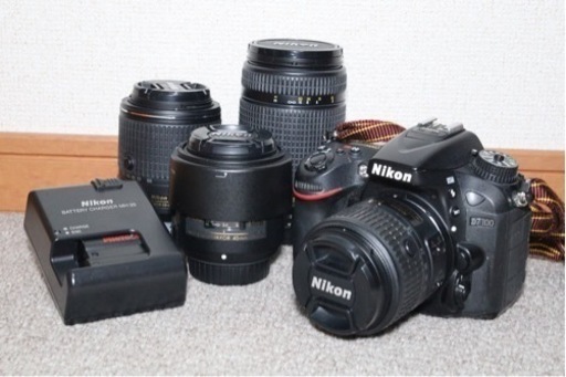 Nikon D7100レンズ4本！