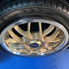 ★試し履き歓迎★【美品】PIAA SPORT MESH メッシュ ホイール 4穴 14×6J +42 PCD100 4本セット