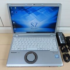 JC07117 美品 パナソニック Let's Note CF-SZ6 8GB 256 DVD office2019