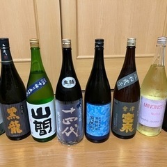 【ネット決済・配送可】日本酒８本セット　十四代