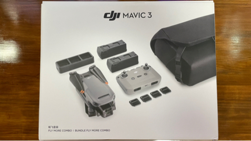 [美品おまけ付]DJI Mavic 3 Fly More Combo コンボ 高画質 カメラ付き 内蔵4/3型 4K 5.1K動画 MA3FMC