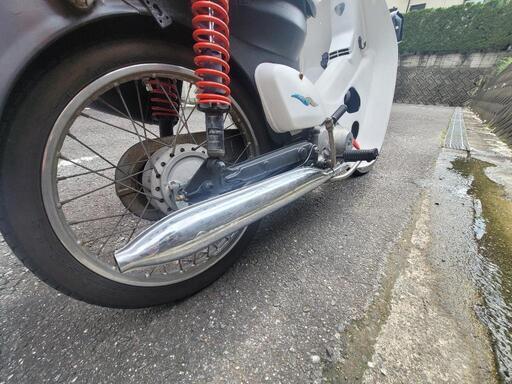 値下げ】スーパーカブ50 キャブ 3速 バッテリー12v(ボアアップ80cc