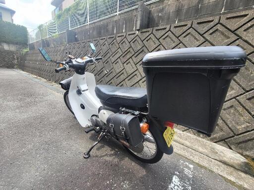 値下げ】スーパーカブ50 キャブ 3速 バッテリー12v(ボアアップ80cc)車両