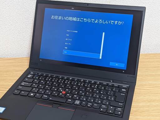 ThinkPad X1 Carbon Gen6 2018 保証期間残あり