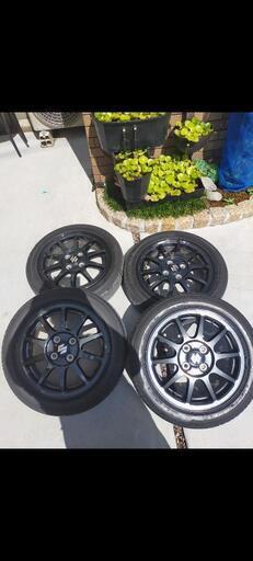 アルトワークス美品 ガリキズなし 165/55 R15 溝あり スズキ アルト