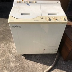 二層式洗濯機　ジャンク