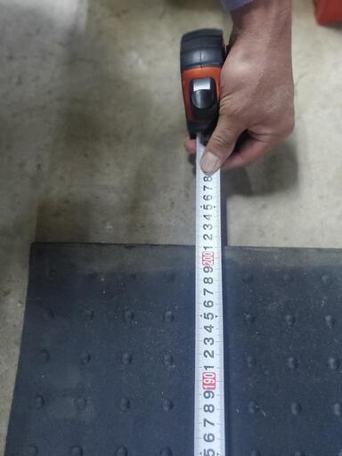 アラオ ARAO 敷板ワンツーマット 10mm 1m×2m ゴムマット
