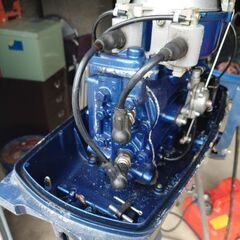 トーハツ船外機　8馬力2スト