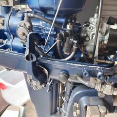 トーハツ船外機　8馬力2スト