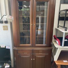 リサイクルショップどりーむ鹿大前店　No２３７４　食器棚　大型　オシャレ　 リサイクルショップどりーむ鹿大前店 No2374 食器棚 大型 オシャレ