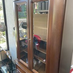 リサイクルショップどりーむ鹿大前店 No2374 食器棚 大型 オシャレ
