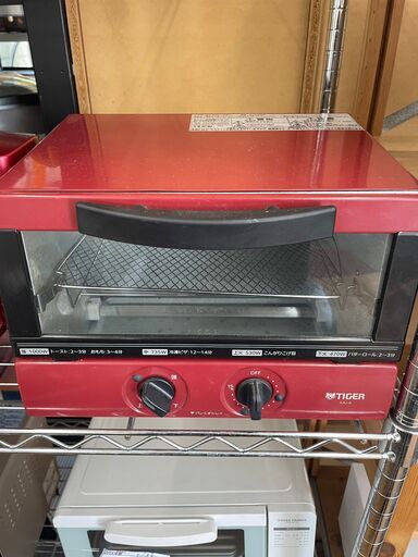 リサイクルショップどりーむ鹿大前店　No２３０４　オーブントースター　タイガー　2014年製　中古　動作確認OK