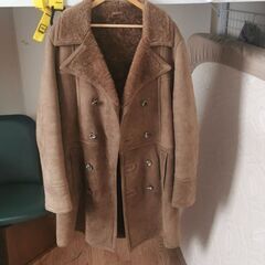 ロンドンの古着屋で購入したスエードコート　XL