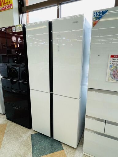 Haier(ハイアール) 468L冷蔵庫 定価￥119,760 JR-NF468A ⭐2020年⭐ ガラストップ ドア面操作パネル