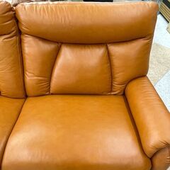 🧡Moition sofa 本革3Pリクライニングソファ ✨定価￥163,900✨ イタリア製 Virginn urethane使用!! キャメル🧡
