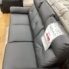 KH-77【新入荷 リサイクル品】両側電動3シーターソファ 黒