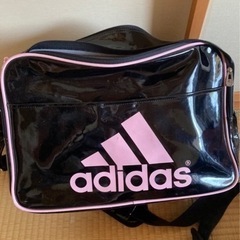 【美品】adidas スポーツエナメルバッグ 