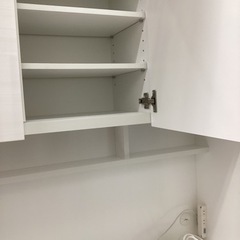 美原店　ニトリ　キッチンボード　幅105 高さ181エトナ105KB ホワイト　食器棚