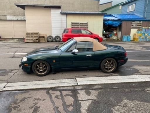 旧車 Nbロードスター 1800cc 車高調 マフラー 禁煙車 冬は乗ってません ジニー 虻田のロードスターの中古車 ジモティー