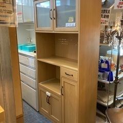 家具の値下げ実施中です? 食器棚□クリーニング済み 【管理番号82208】