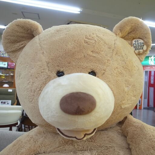HUGFUN クマ 巨大ぬいぐるみ 93インチ (約236cm) コストコ モノ市場半田店131