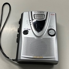 値下げ　携帯用テープレコーダ　SONY  TCM-400  動作確認済