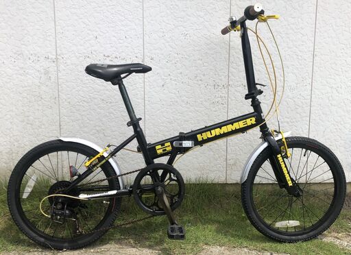 HUMMER　20インチ　7段変速 HUMMER 20インチ折り畳み自転車 7段変速 【公式通販】