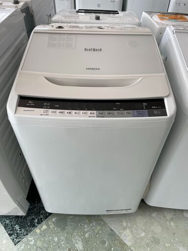 HITACHI 8kg洗濯機 ビートウォッシュ 2016年製　　リサイクルショップ宮崎屋住吉店　２２．８.２２ｙ