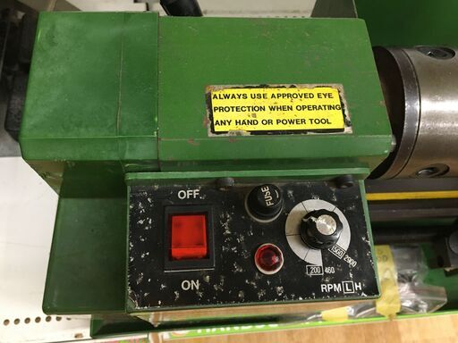 KSM　卓上旋盤　CH-250A　中古品　【ハンズクラフト宜野湾店】