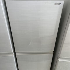 SHARP 2ドア冷蔵庫 つけかえどっちもドア SJ-D14E 2019年製