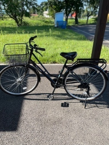 自転車26インチブラウン