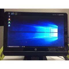 HP 21.5インチワイド液晶一体型パソコン Windows10