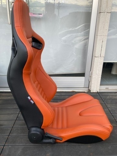 Braum Racing Elite-X セミバケットシート キャメルレザー 2脚セット